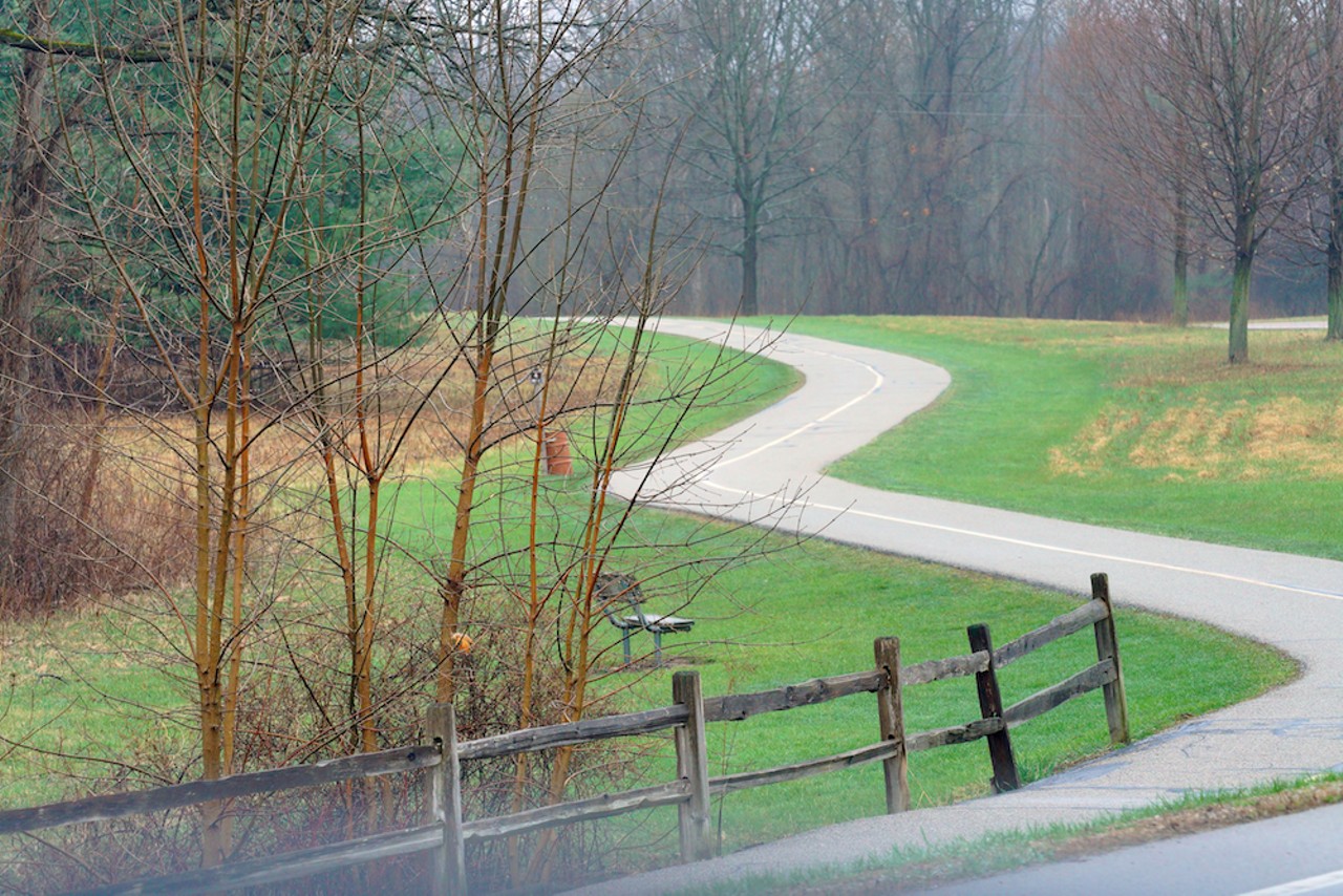 Stony Creek Metropark 
4300 Main Park Rd., Shelby Twp.  
The drive to Stony Creek Metropark can be made just as scenic as a drive through the 4,461-acre park, which spans Washington, Oakland, and Shelby Townships with hills, mills, and orchards. 
Ken Lund/Flickr Commons