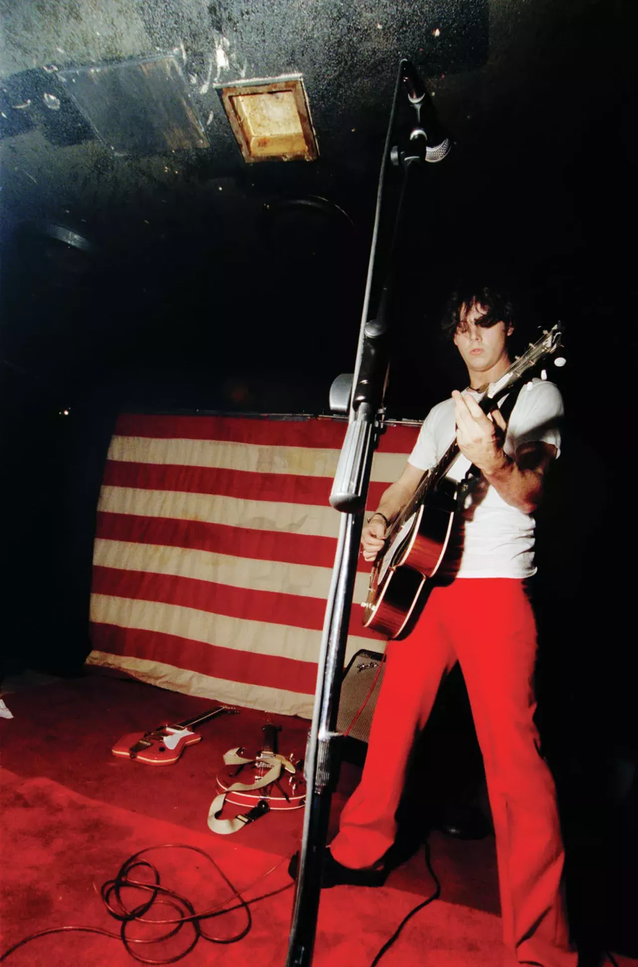 "Jack White, The White Stripes, Gold Dollar, 3129 Cass Ave, Detroit, November 27, 1999," Doug Coombe, 1999, pigment print. Detroit Institute of Arts