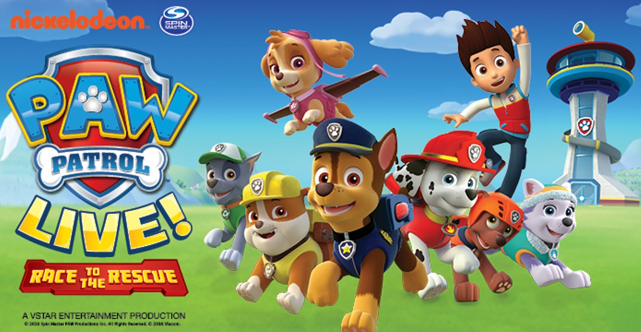 
PAW Patrol Live! "The Great Pirate Adventure"
When: March 2 & 3
Where: Fox Theatre
What: A live performance
Who: You and the kids
Why: If your little ones like Paw Patrol, they will love this.