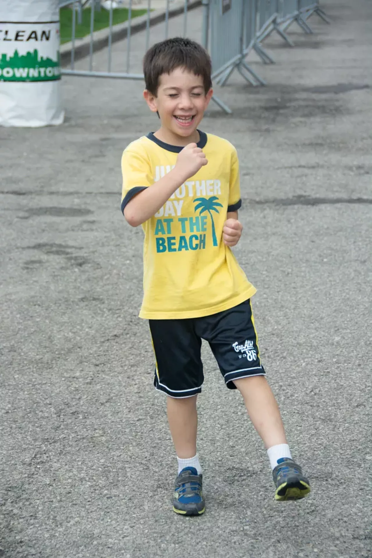 AJ almost took center stage with his fancy footwork.