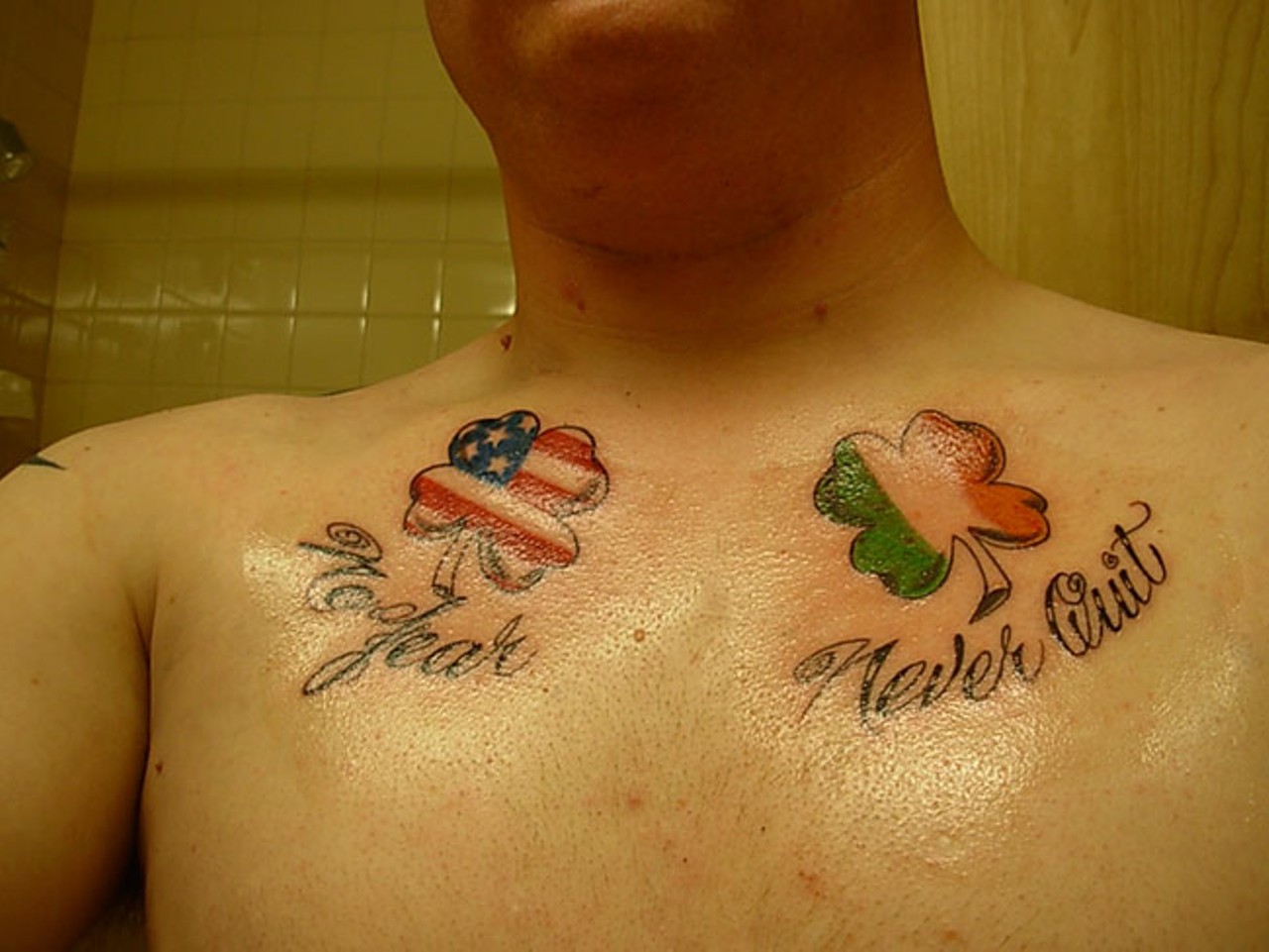 Get a shitty shamrock tattoo that you&#146;ll regret forever....or maybe not.