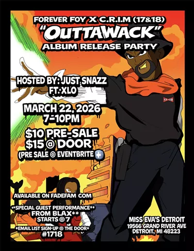 RC Detroit Presents: 17&18 OuttaWack Album Release wsg BLAX