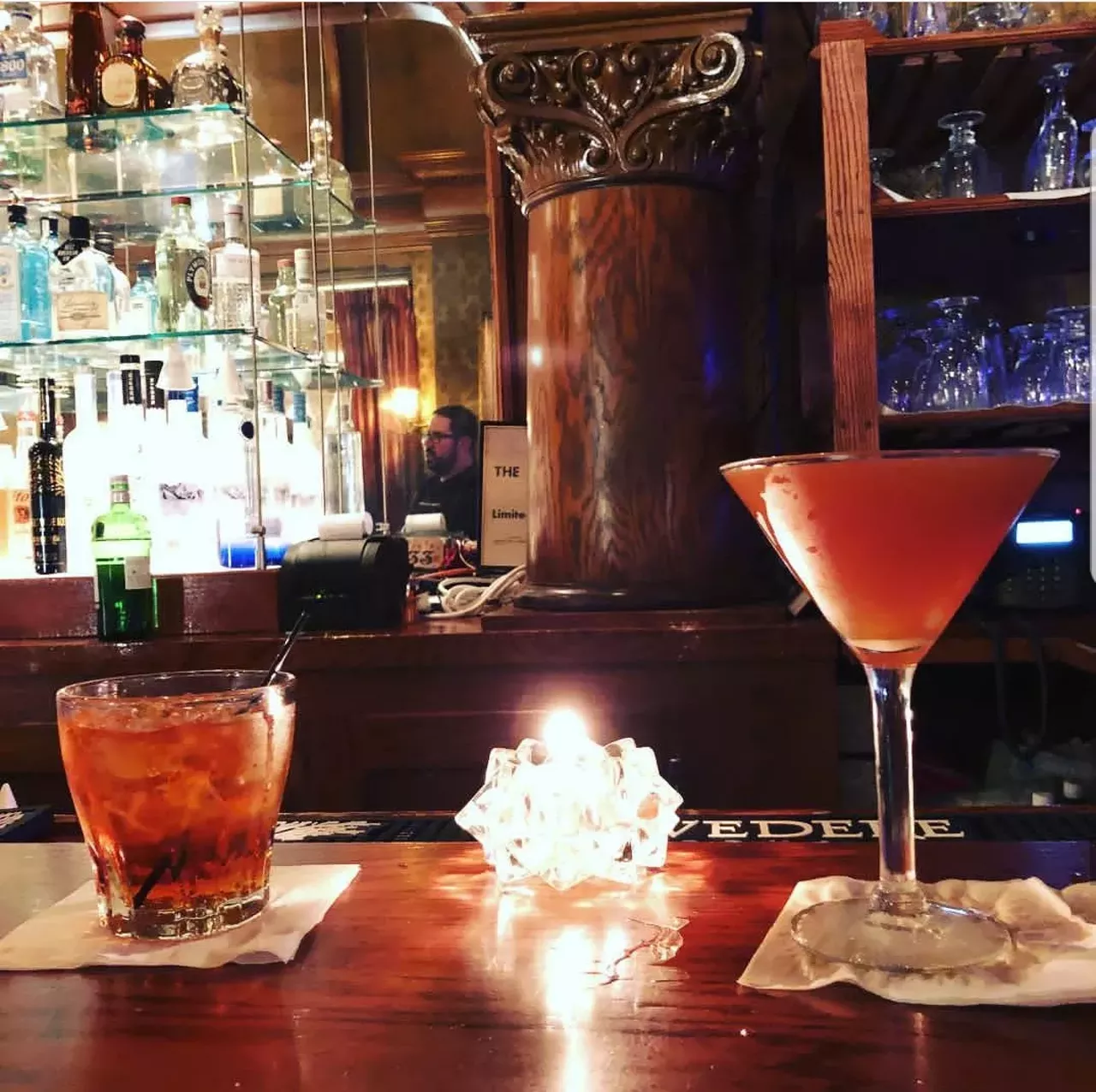  The Whitney 4421 Woodward Ave; 313-832-5700 Photo via Instagram, scottalangreiff Monday - Friday, 4:30 p.m. to 6:30 p.m. Enjoy half-off the Ghostbar&#146;s entire food and drink menu. Notable items include a collection of absinthe and featured spirits. Food items include calamari, shrimp saut&eacute;, and Absinthe-flamed Australian lamb chops.