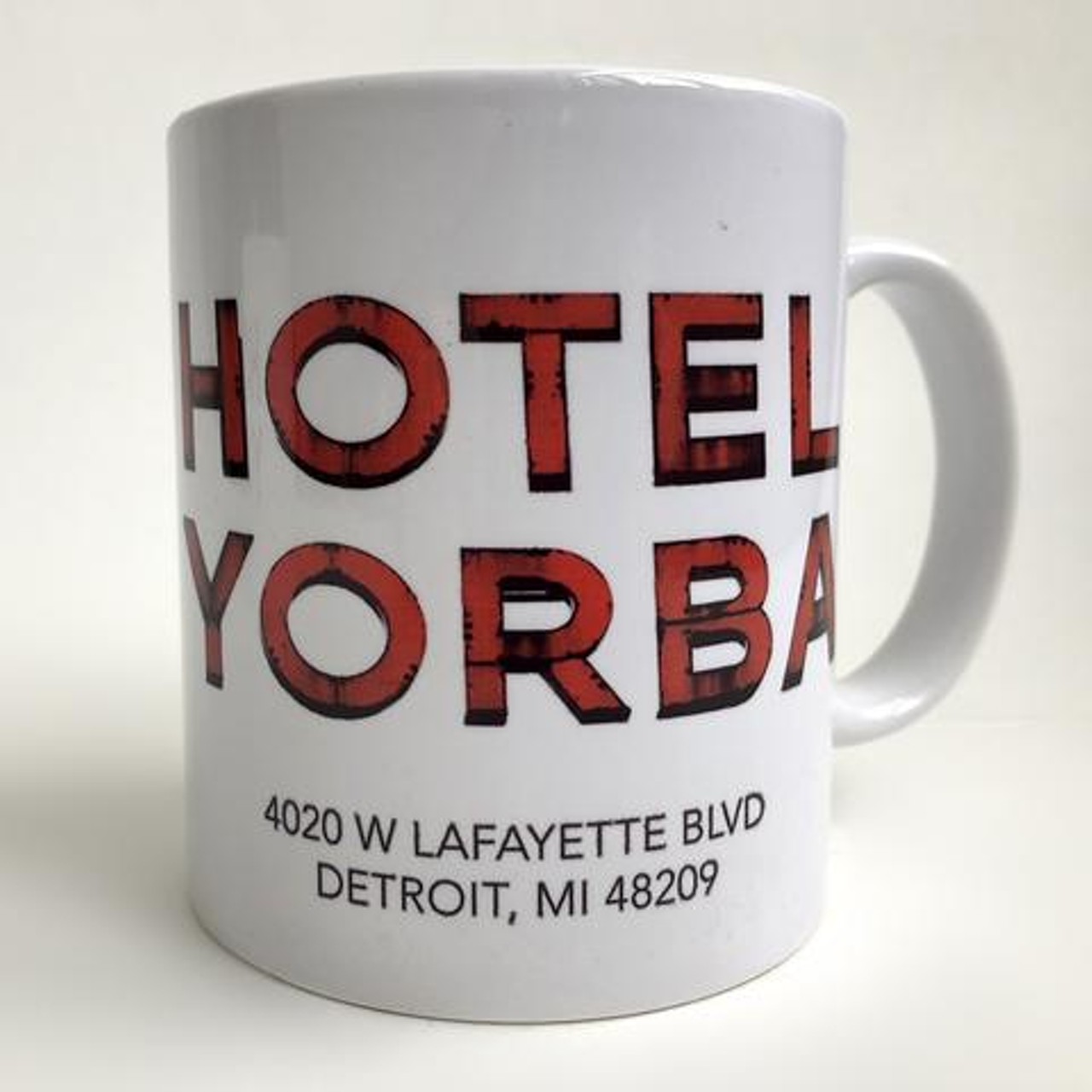 Hotel Yorba coffee mug, $12.