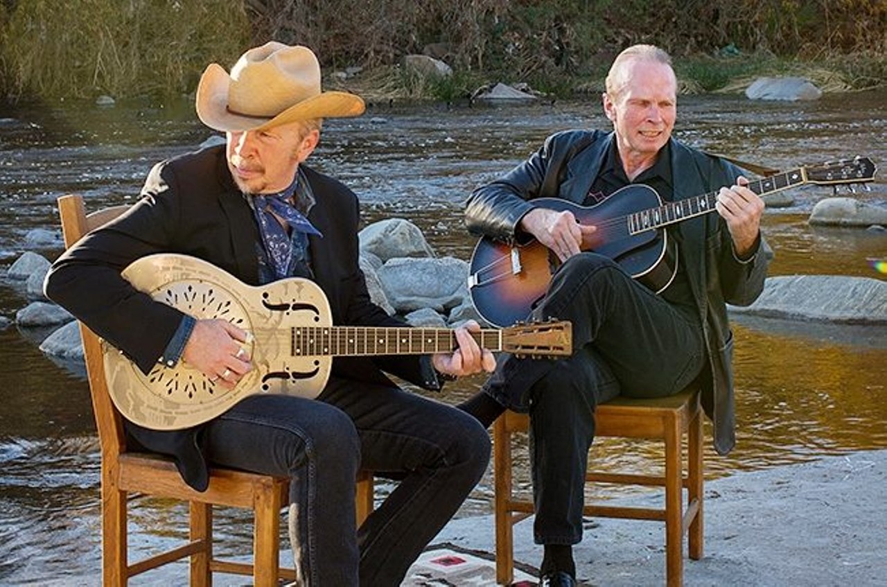 Friday, 9/9
Dave and Phil Alvin 
@ The Magic Bag
The Alvin brothers of course are the founders of that awesome Los Angeles-based blues-punk act the Blasters. Dave&#146;s guitar work can be a truly majestic thing to behold, and they have a deft knowledge of multiple American idioms, which comes from years of actual work. But they also come from a place where they really understand that raw simplicity is often all one needs to just sound good. 
Doors at 8 p.m.; 22920 Woodward Ave., Ferndale; 248-544-1991; $25.