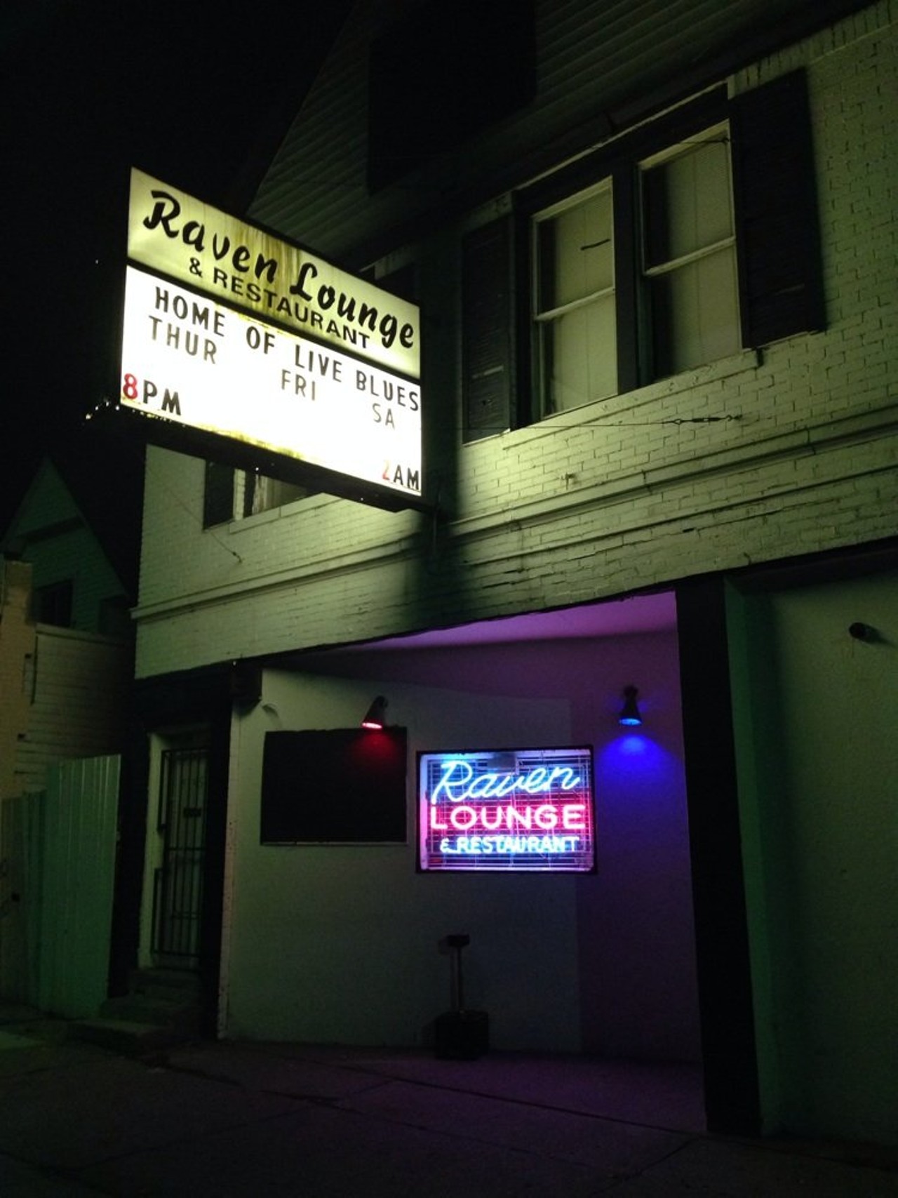 Raven's Lounge and Restaurant, 5145 Chene St. Owned by Tommy Stephens, this spot's claim to fame is that it's the oldest blues club in all of Michigan. It's tucked away on a lesser-traveled Chene Street. The live music, along with great drinks and soul food make this place a hidden gem. (Photo by Yelp user Eddie C.)