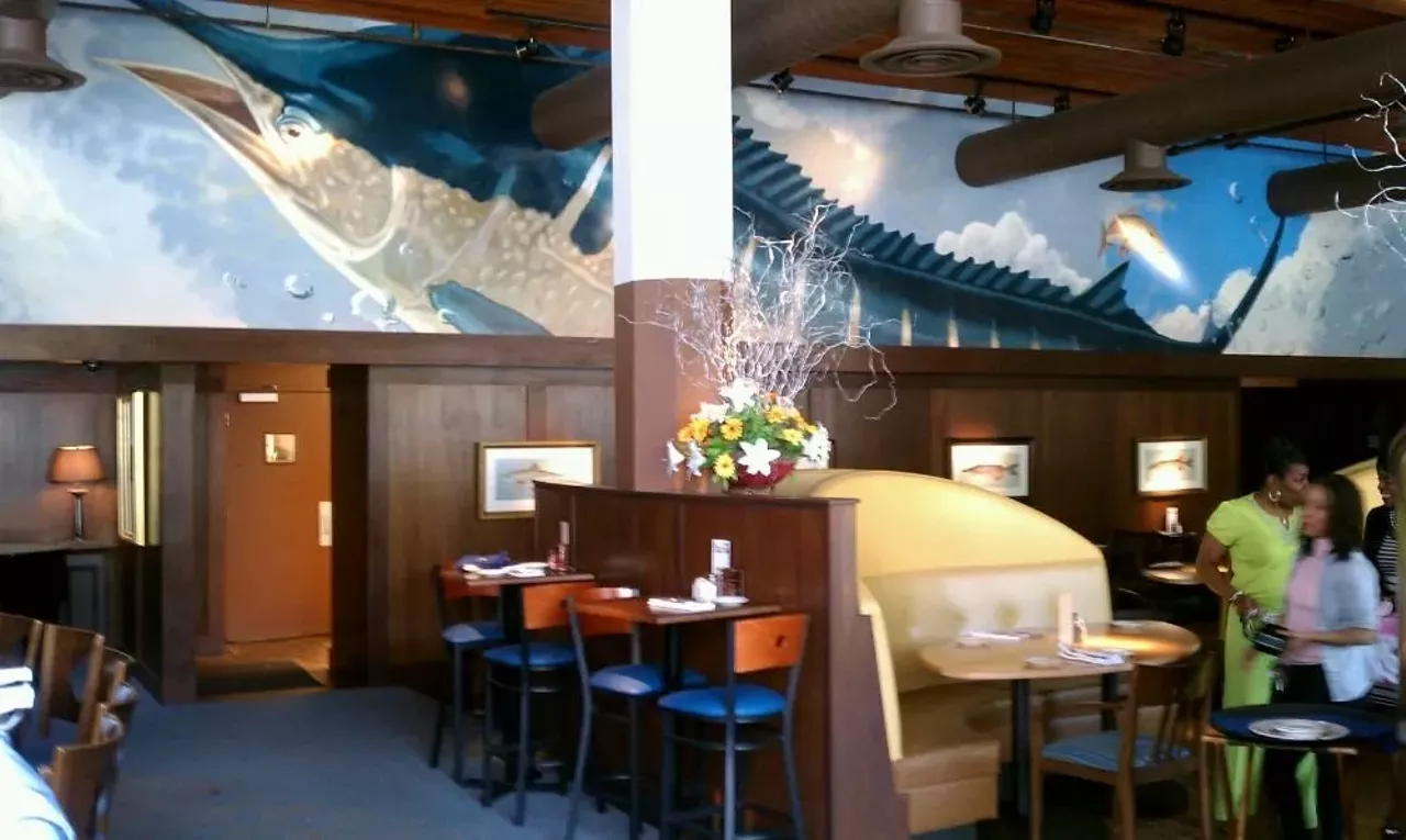 Detroit Seafood Market, 1435 Randolph St. Visit here on any given night and you're likely to encounter many members of the black political elite. You'll also find fine seafood cuisine and classy cocktails set in an upscale space in Harmonie Park. (Photo via Yelp user Kenny A.)