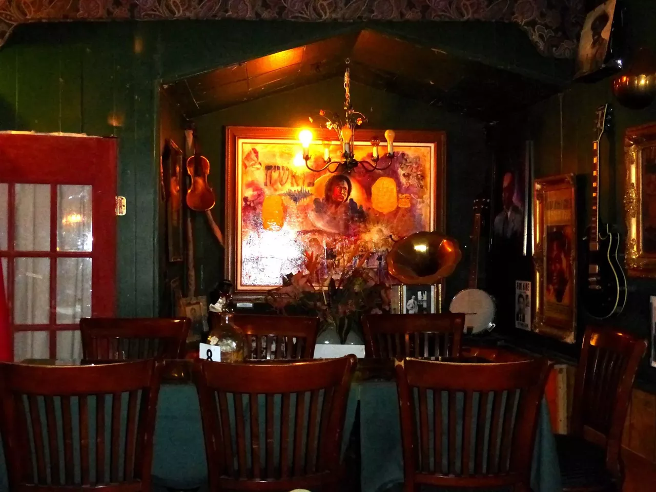 Cafe D'Mongo's Speakeasy, 1439 Griswold St. Founded by Larry Mongo long before the screeches of Gilbert-back construction crews took over downtown, this Friday and Saturday-only bar and restaurant is considered the great connector - attracting folks from all walks who just want to have a good time. (Photo via Facebook, Cafe D'Mongo)
