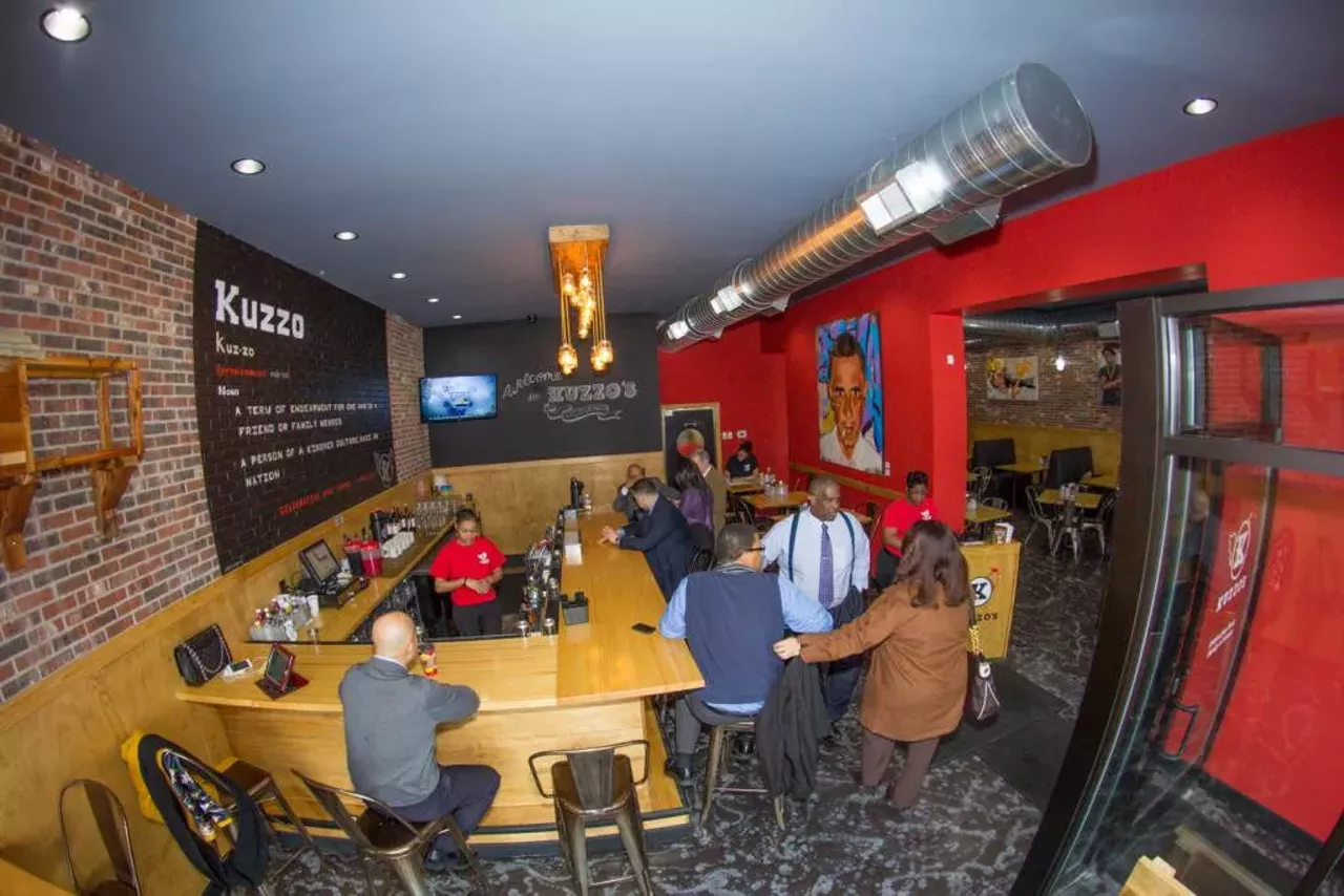 Kuzzo&#146;s Chicken & Waffles, 19345 Livernois Ave. This popular eatery, founded by former NFL player Ron Bartell, will satisfy your breakfast and soul food cravings day or night. (Photo by Dontae Rockymore)