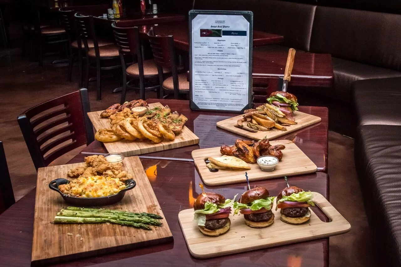 Sweet Soul Bistro, 13741 W. McNichols This westside bar and restaurant has a cool, loungey feel and an elevated menu of bar food with hints of Motown inspiration. (Photo by James Brown)