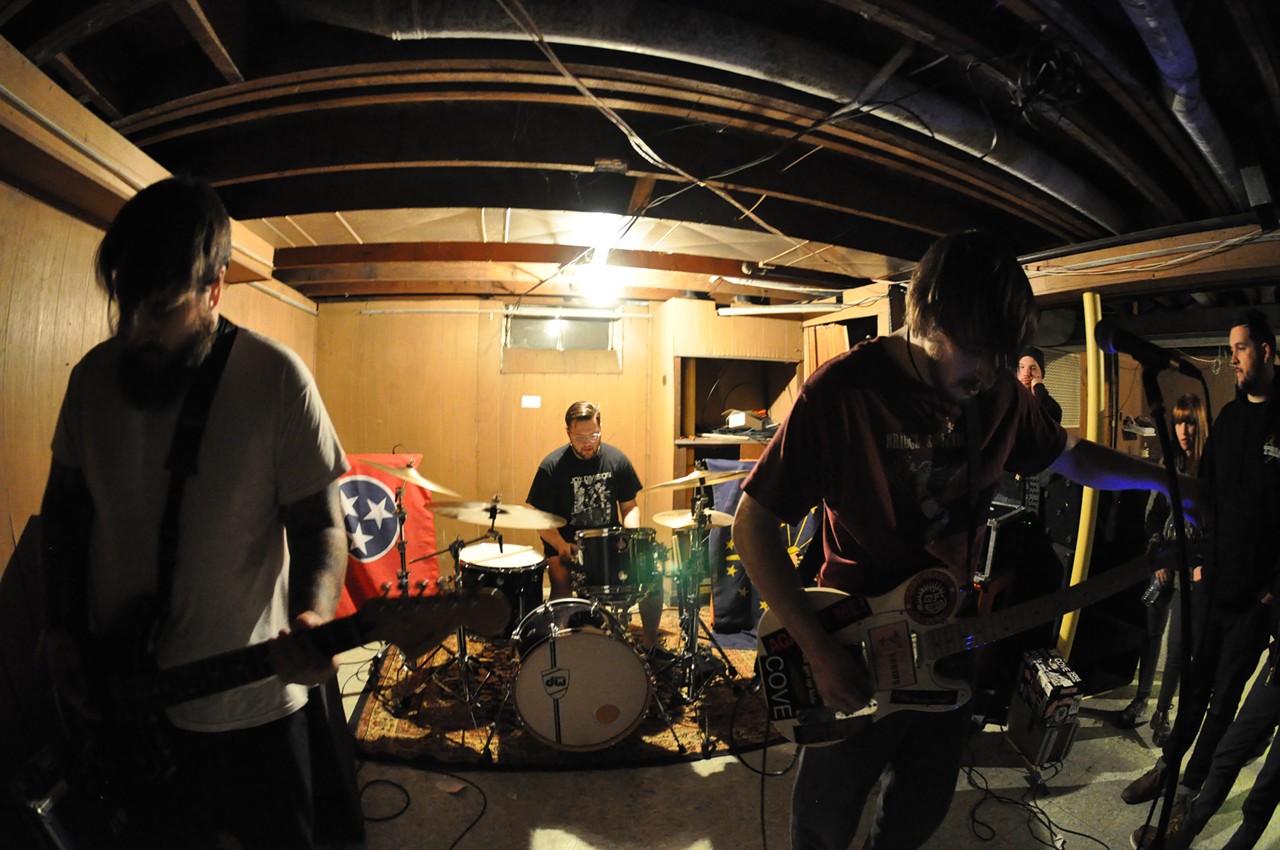 18 Pics of Left Of The Dial and more playing the Yonka House in Detroit