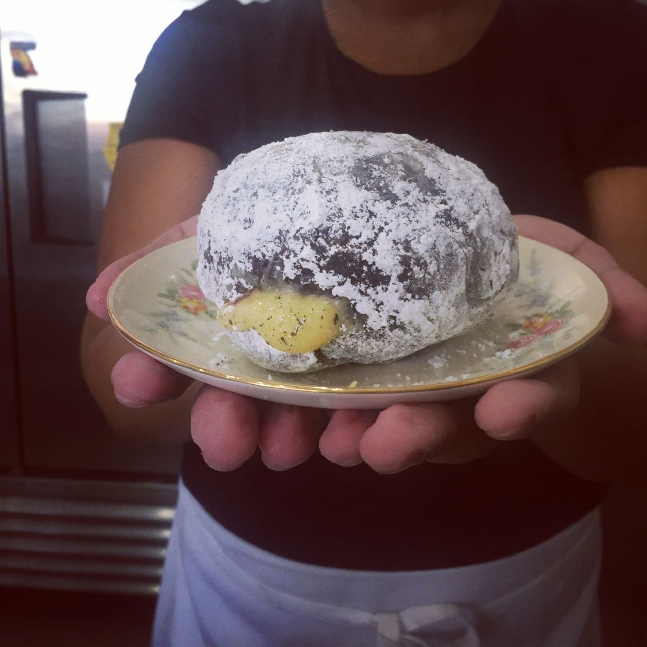 Sister Pie
Lisa Ludwinski&#146;s bakery will open at 7 a.m. on Fat Tuesday selling three creative takes on the traditional paczki: the jasmine passionfruit, the maple coffee cream, and the &#147;pieraczki,&#148; a savory ode to the Polish pierogi in paczki form. Yum!
8066 Kercheval Ave, Detroit; 313-447-5550. Courtesy photo.