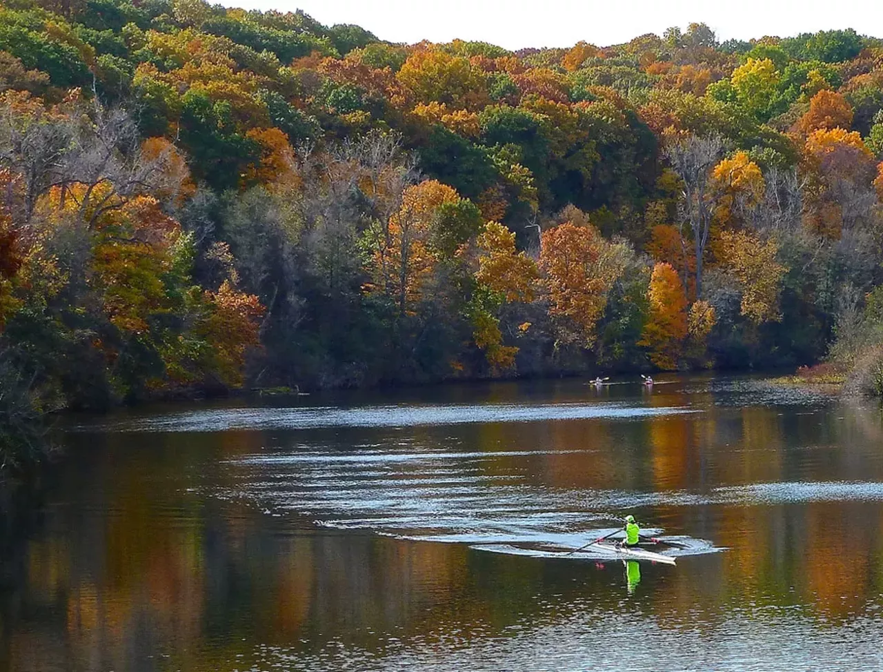 Ann Arbor The Barton Nature Area in Ann Arbor has gorgeous water and gorgeous trees. Photo by Deb Nystrom via Flickr