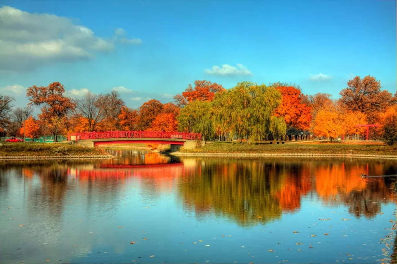 Belle Isle Another beautiful shot of the colors on Belle Isle. It's not just for summer fun! Photo by Brian Callahan via Flickr