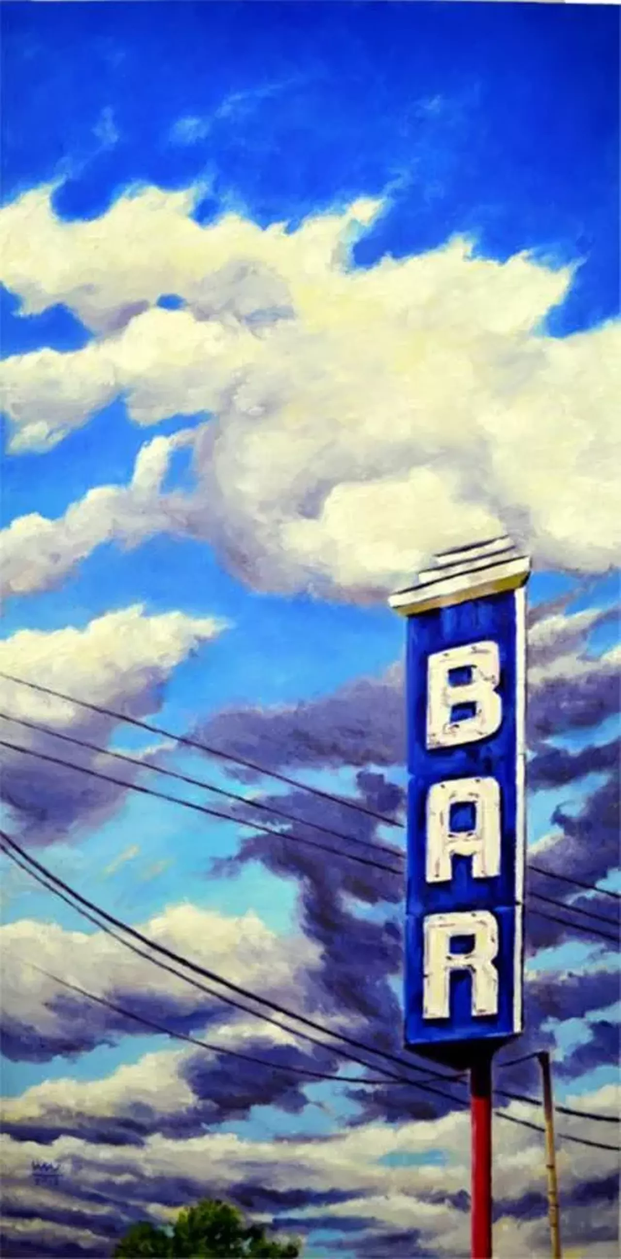 Bar 2 Happy Hour by Marty Winters Click here for Studio Visit