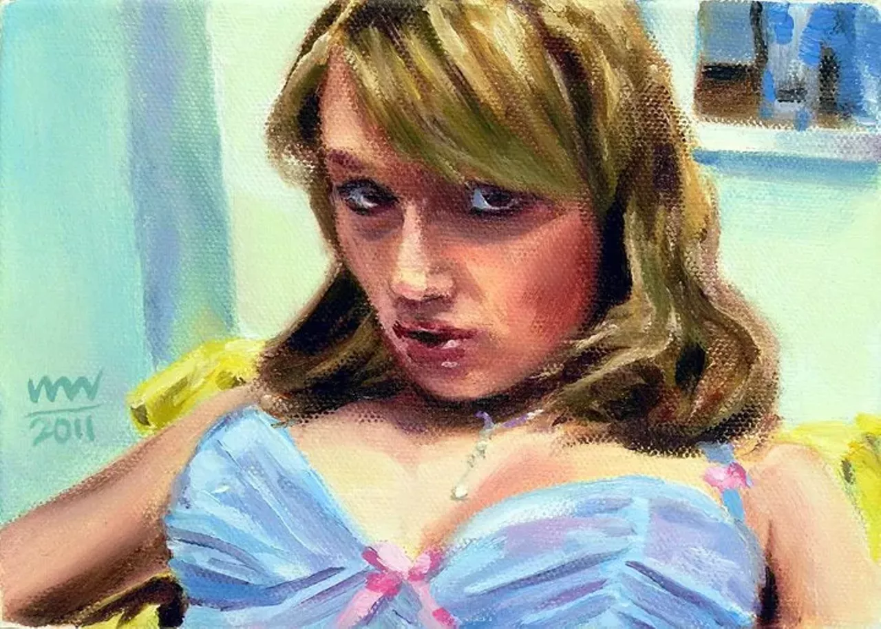 Barely Legal Blond by Marty Winters Click here for Studio Visit