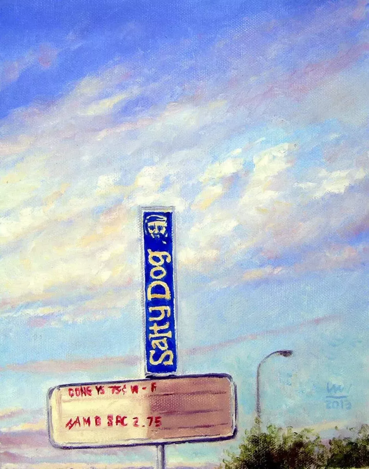 Salty Dog by Marty Winters Click here for Studio Visit