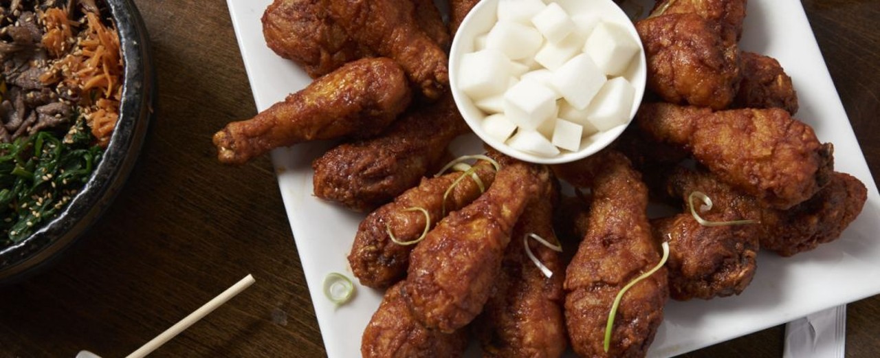 Bonchon Chicken
This South Korea-based chain has 63 operating locations in the U.S., but only one in Michigan. You'll have to travel to Grand Rapids if you want to nosh these notoriously delicious chicken wings. The good news, franchises of this chicken shack are for sale.