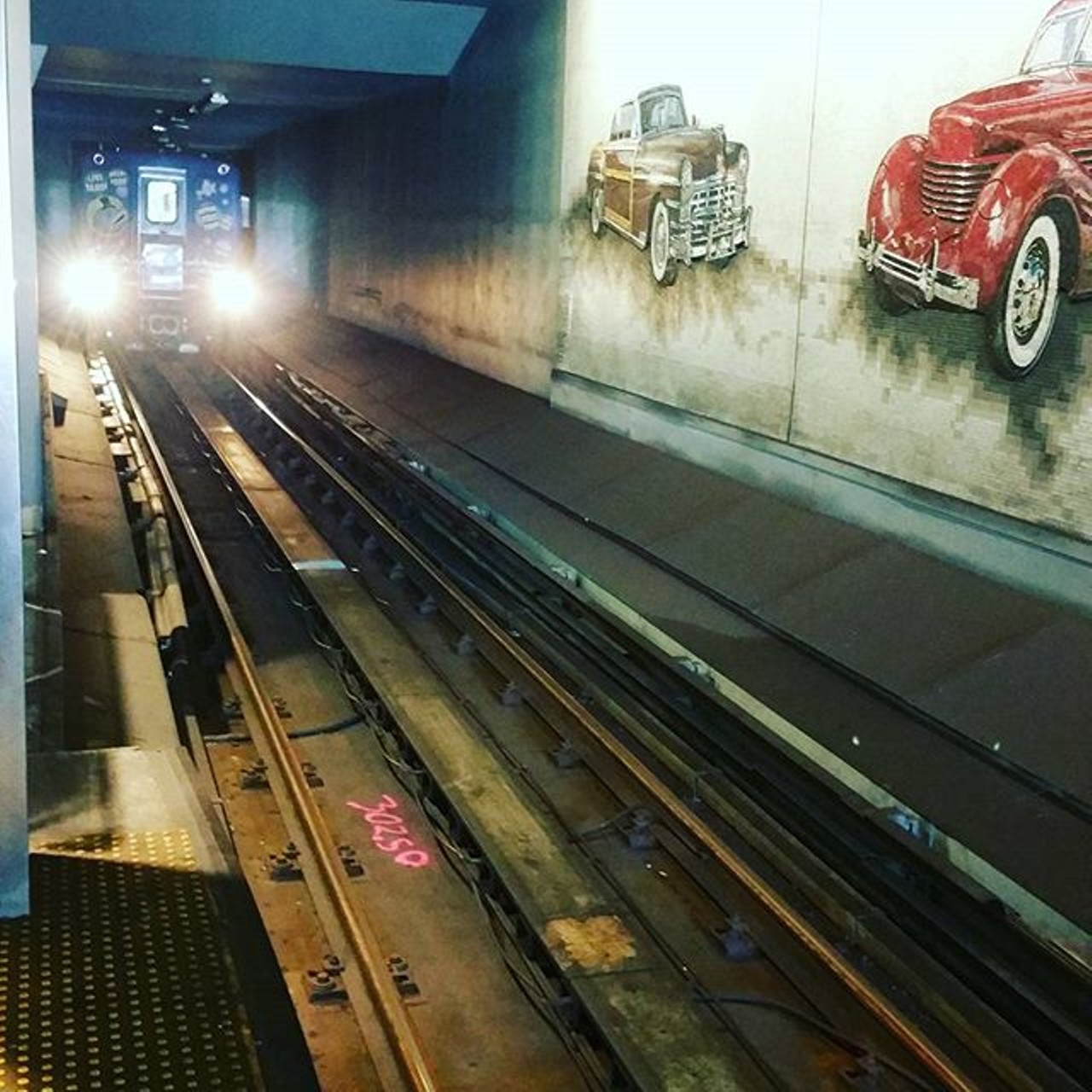 The obligatory pulling-into-the-station shot that only cool people do. (Photo via Instagram, @jboogie23)