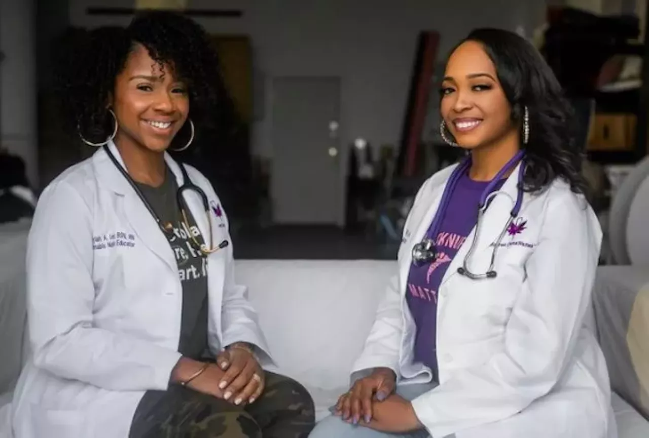 Midwest CannaNurses mcn.health MIdwest CannaNurses helps bridge the gap between healthcare and cannabis. Founded by nurses Biyya A. Lee and Ebony Smith, a Detroiter, Midwest CannaNurses aims to help promote safe and effective plant-based therapy in more diverse communities. The CannaNurses are advocates for the de-stigmatization of cannabis in urban communities and communities of color. Photo via Midwest CannaNurses/Instagram