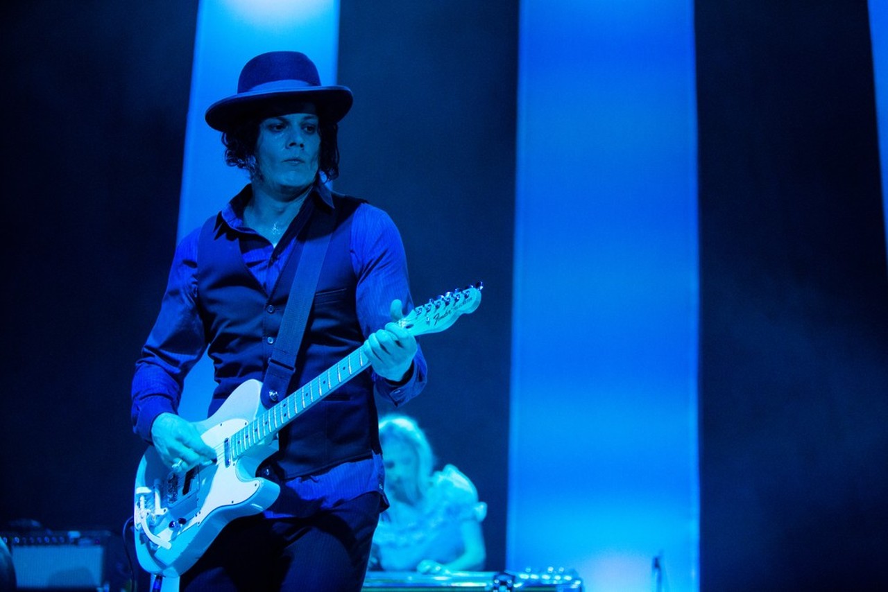 Jack White
Singer, songwriter, multi-instrumentalist, producer
Cass Technical High School
After hitting it big with his band the White Stripes in the early 2000s, Jack White has become one of the most celebrated figures in rock.
Photo via MPH PHOTOS / Shutterstock