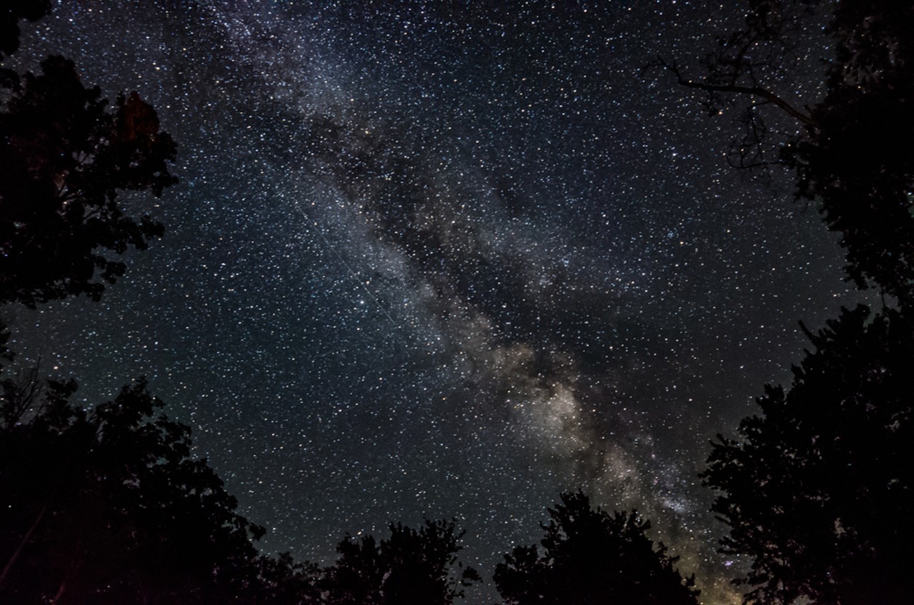 See the cosmos the way god intended
We have to be honest, we didn’t even know you could see the Milky Way until way later in life, when we went on a trip Up North, away from city lights, and were awestruck by the celestial beauty. Michigan has a number of dark sky parks worth a trek to behold this sight with your own eyes. Those include Lake Hudson Recreation Area in Lenawee County, Negwegon State Park in Alcona County, Port Crescent State Park in Huron County, Rockport Recreation Area in Presque Isle County, Thompson’s Harbor State Park in Presque Isle County, Wilderness State Park in Emmet County, Headlands Dark Sky Park in Emmet County. And Dr. T.K. Lawless Park in Cass County.