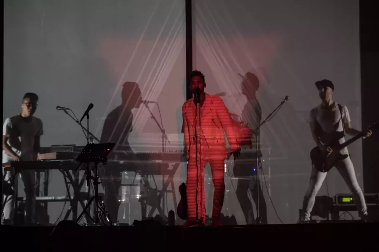 Miguel performs at the Palace of Auburn Hills on The Nostalgic For The Present Tour. 10-15-16