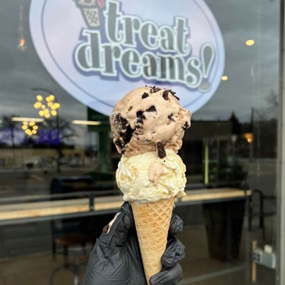 Treat Dreams 22965 Woodward Ave., Ferndale; 248-544-3440 | 4160 Cass Ave., Detroit; 313-818-0084 |  621 E. 11 Mile Rd., Madison HeightsTreat Dreams rotates its ice cream flavors often, but don’t think you’ll only go and find chocolate or vanilla. You might walk in and see lobster bisque or zucchini bread on the menu. The shop just recently opened a Madison Heights location that is walk-up and drive-thru only.