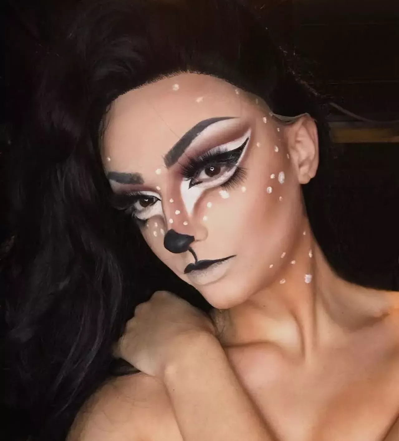 Luna Banx (@luna.banx) This baby drag queen may be a newcomer to the scene, but you’d never know it just by looking at her. She beats her face like it’s her worst enemy — that is to say, her makeup is always on point. She’s performed at Hamburger Mary’s, Menjo’s, Ann Arbor Pride (virtually), and more. Photo by Luna Banx (@luna.banx)