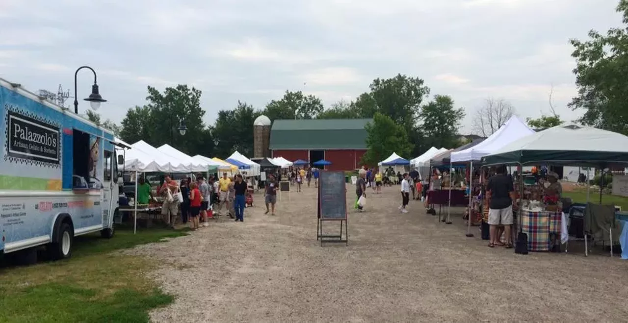 Canton Farmers Market Canton, MI Canton Farmers Market brings you Michigan grown produce, soaps, and cheeses. The market features live entertainment while shopping, a Historical Society Pole Barn and &#147;Market Kids&#148; with a bouncer and arts & crafts. Open Sundays May 17- October 18 9am-1pm Photo via Facebook: Canton Farmers Market