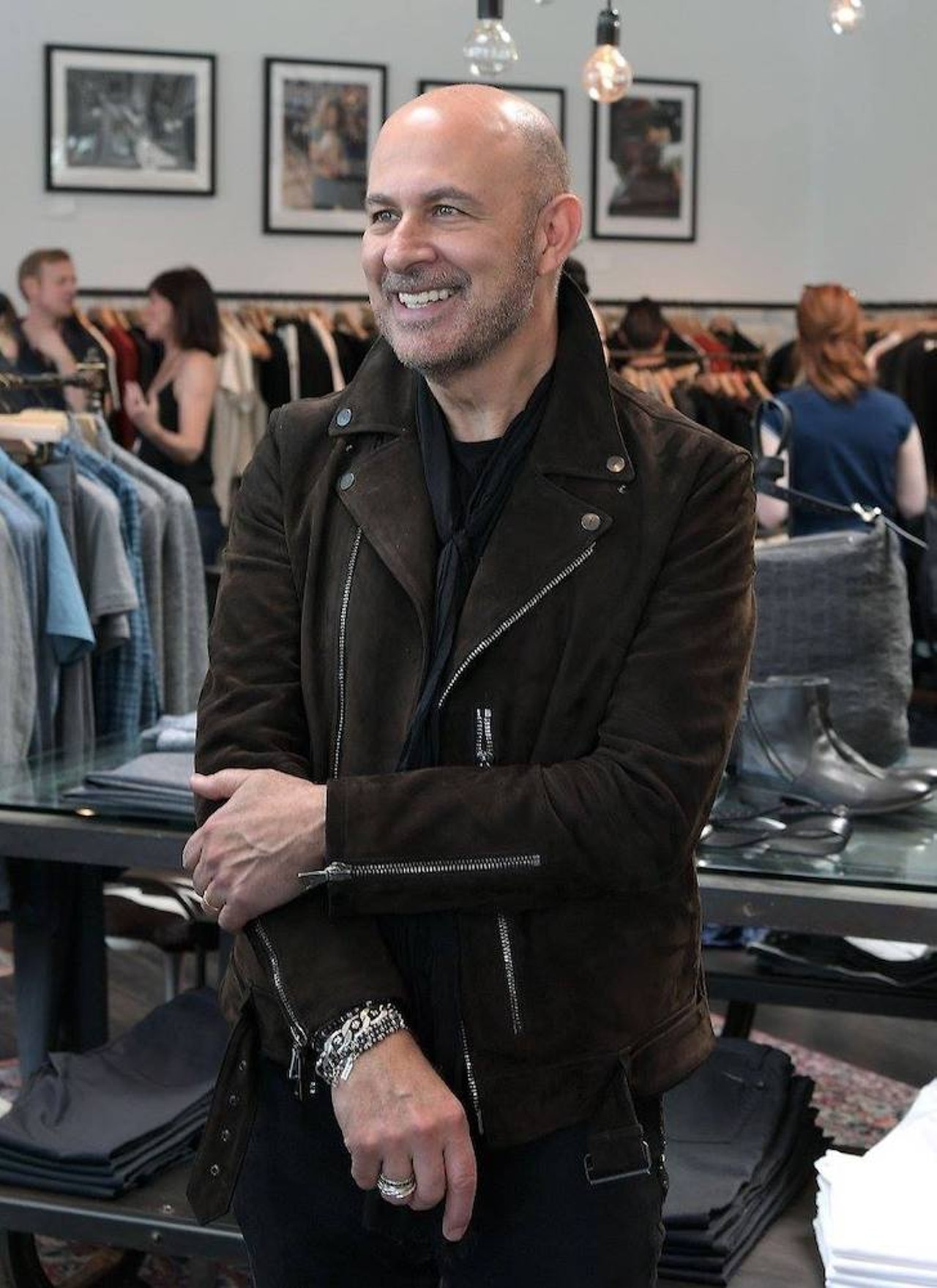 John Varvatos
johnvarvatos.com
A Detroit native who attended Eastern Michigan University and the University of Michigan, John varvatos first debuted his eponymous line in 2000. Before then, in the &#146;80s, he served as the head of menswear design at Polo Ralph Lauren, where he created Polo Jeans Co.; then, in the &#146;90s, Varvatos served as the head of menswear design at Calvin Klein, where he created boxer briefs. Varvatos draws inspiration for his fashion from rock &#146;n&#146; roll music and culture.
Photo via John Varvatos/Facebook