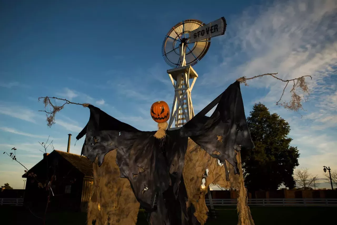  Hallowe'en in Greenfield Village October 14-16, 20-23, and 27-30 @ Geenfield Village 20900 Oakwood Blvd, Dearborn We all know how freckin adorable Greenfield Village is &#151; and it's about to get a whole lot spookier with the Hallowe'en nights at the Village. Come down and walk through the streets as thousands of pumpkins are lit up for your enjoyment. Just make sure you look out for a witch or ghoul!