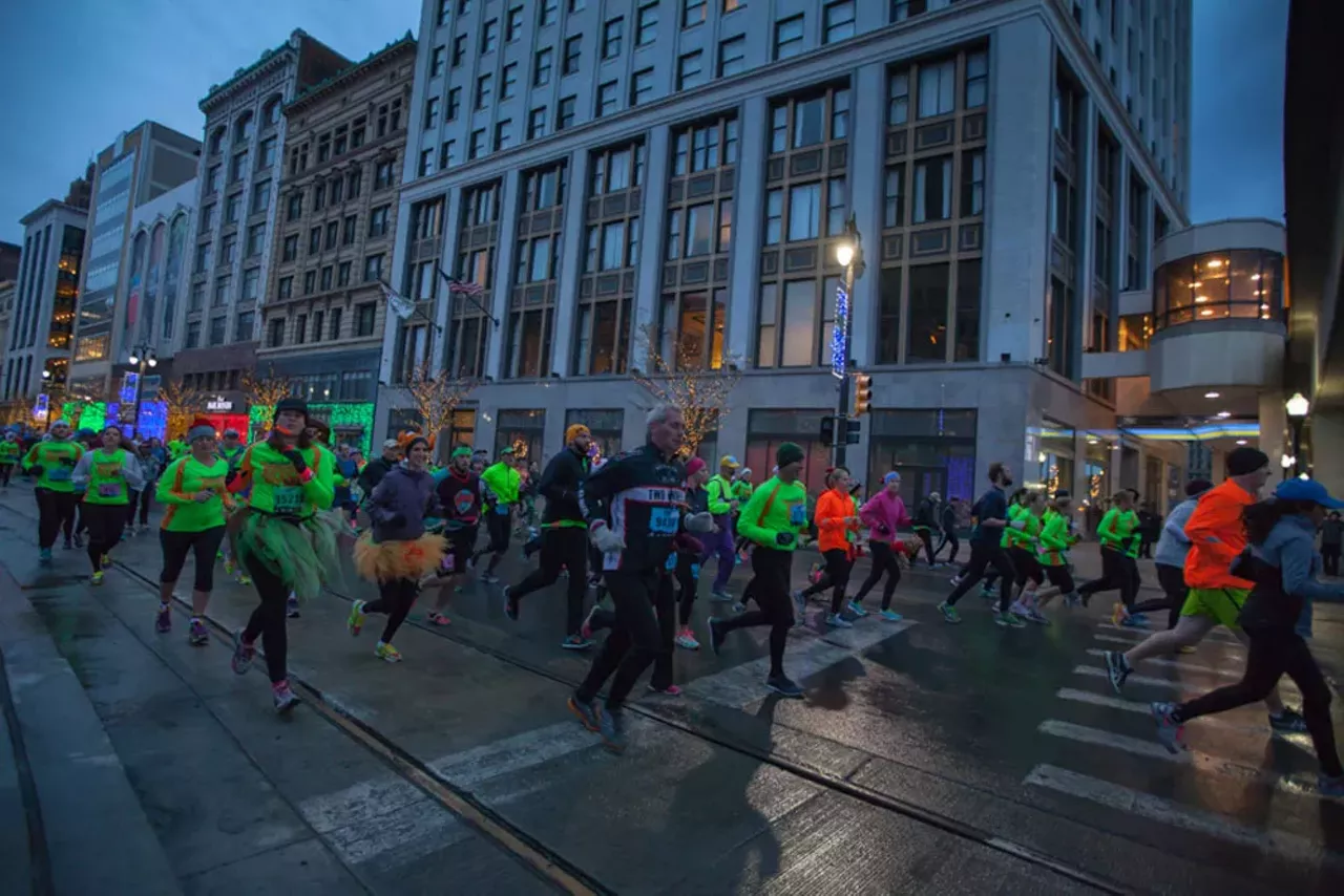  Turkey Trot Thursday, November 24 @ Downtown Detroit Yes, the Turkey Trot is amongst us, again! Known as "the parade before the parade," the Turkey Trot is celebrating its 34th year as being one of the best races in all of Detroit. You have the option to run a 10K, 5K, or just 1 mile with all your friends and family who aren't too hungover from the biggest bar night the night before.