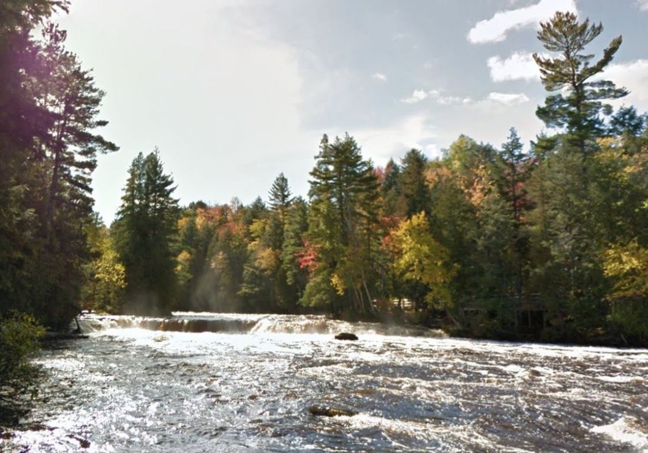 Tahquamenon Falls State Park
41382 W. M-123, Paradise, MI 49768; 906-492-3415
Known for its waterfalls, travelers can camp, walk the trails, and explore the woodland in this Upper Peninsula park.
Photo via GoogleMaps