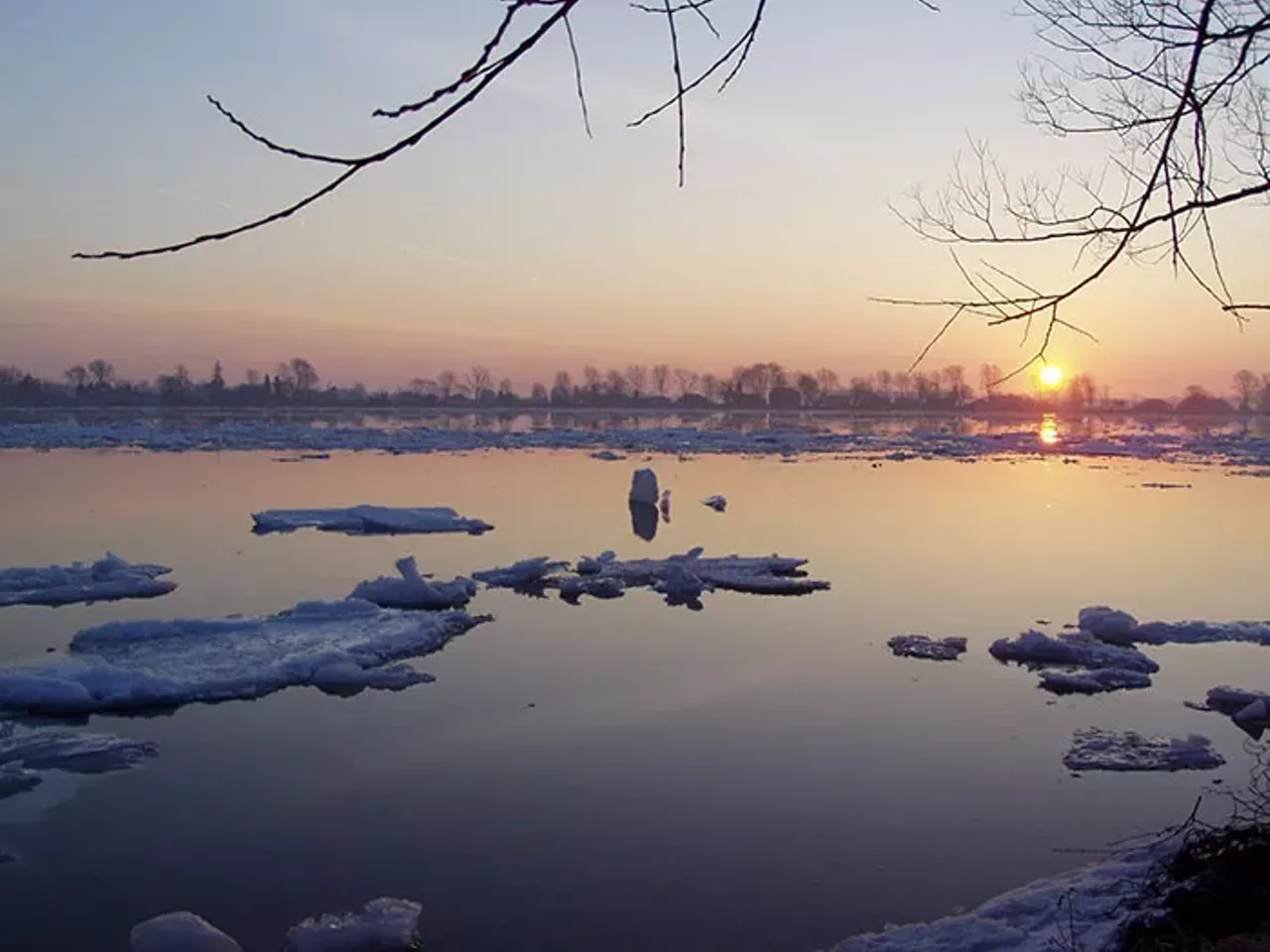 Algonac State Park Marine City This park is 1,500 acres and has lots of super cold yet very cool trails, as an added feature this park has breathtaking views of the St. Clair River. Photo via Facebook