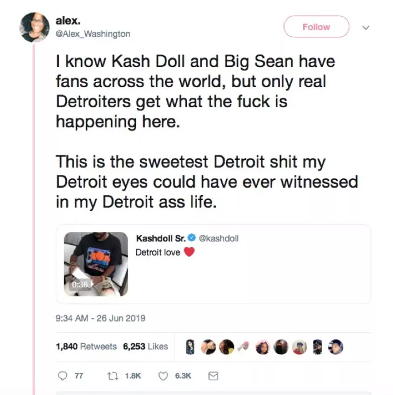 Detroiters don&#146;t want diamonds they want Cartier sunglasses.&nbsp; @Alex_Washington / Twitter