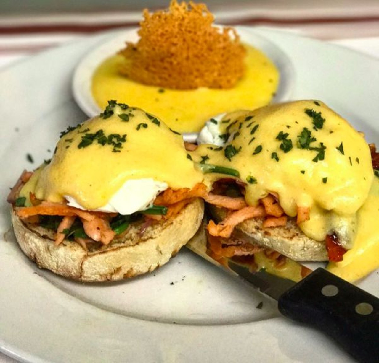 Toast
23144 Woodward Ave, Ferndale, MI 48220
One of Metro Detroit&#146;s finest brunch spots, this menu offers creative breakfast and lunch options. A few popular dishes include the Faroe scrambler, corned-beef hash, and the Chicken-n-waffle Benny.
(Photo courtesy of @toastinferndale)