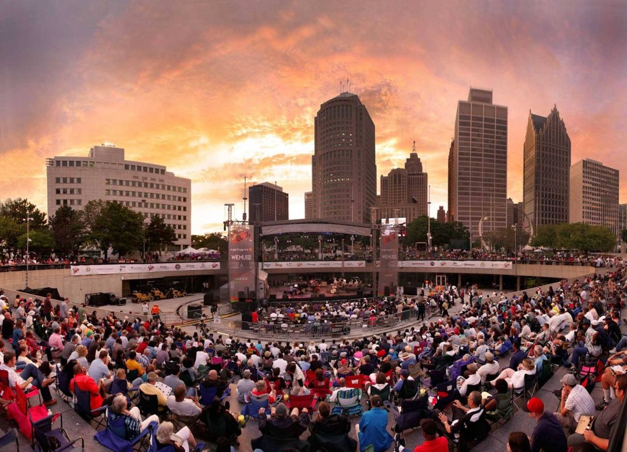  Detroit Jazz Festival  
Hart Plaza:  1 Hart Plaza, Detroit   
August 31-September 3
Keep it saxy! This is the jazz event to end all jazz events. The labor day weekend festival is always one to look forward to. Jazz legends come from all over the country to celebrate the beauty of booming brass instruments. Admission is free. 
Photo via  Facebook