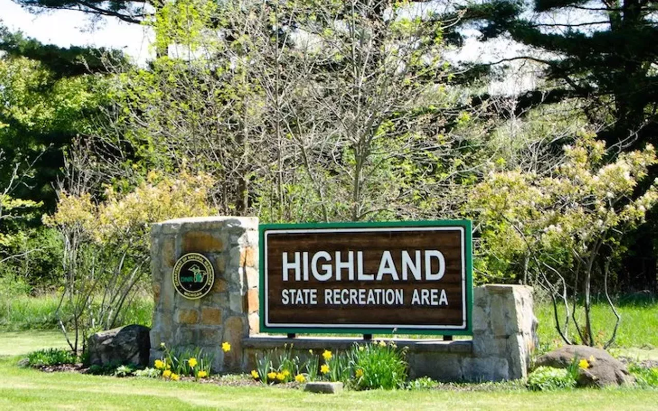 Highland Recreation Area 5200 Highland Rd.., White Lake.; 248-889-3750; dnr.state.mi.us Highland Recreation Area is over 5,000 acres of forest and marshes with trails for hikers, equestrians, and bikers.