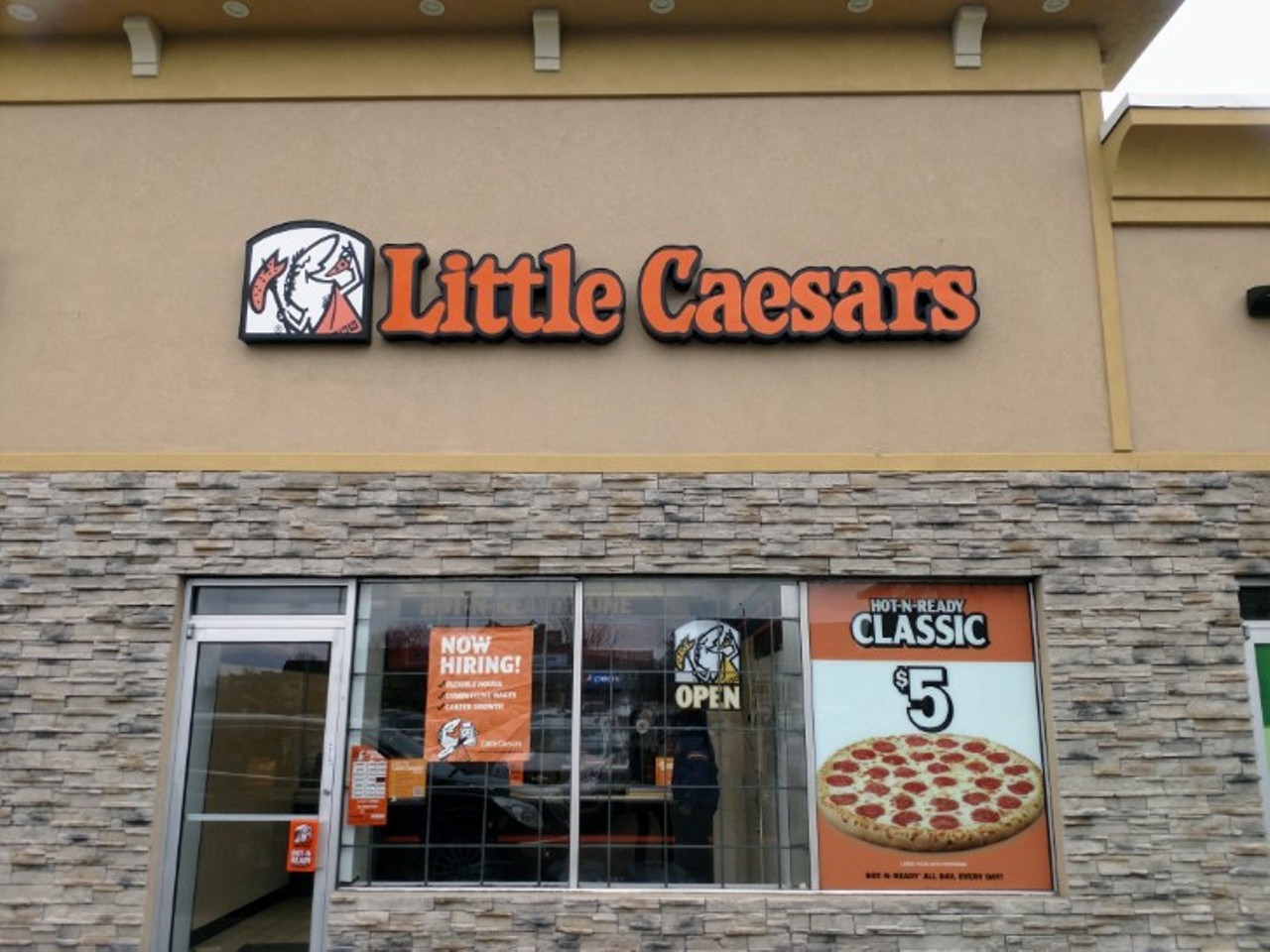Little Caesar&#146;s Pizza
Multiple Detroit locations
Little Caesars may be one of the largest carry-out pizza chains in the country but it started from humble beginnings in Garden City. If you&#146;re sick to death of $5 Hot-N-Readys, try something new like a bacon-wrapped deep dish pizza or a pretzel crust pizza.
Photo by Angela Zielinski