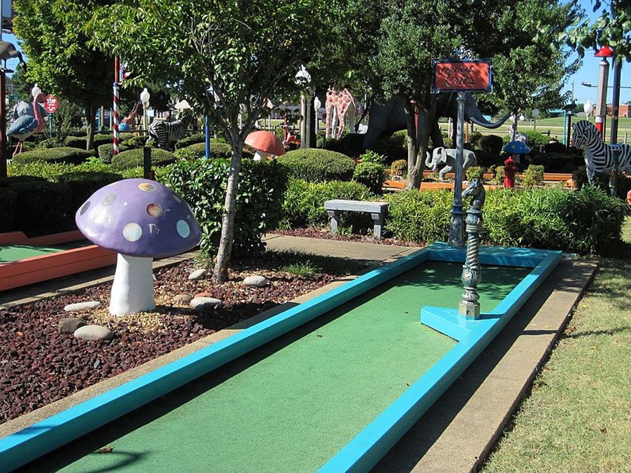 In Detroit, putt-putt golf courses must close by 1:00 AM.
They had to regulate that? Who’s going drunken putt-putting?