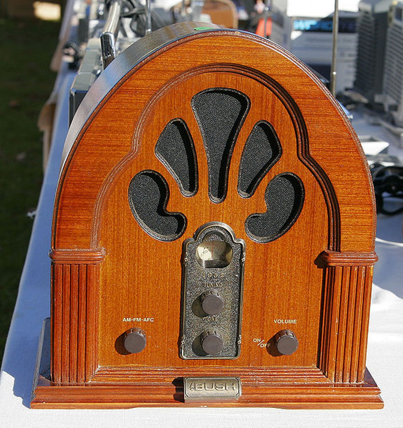 Willfully destroying your old radio is prohibited in Detroit.
Again, fair enough. Old radios are so pretty.