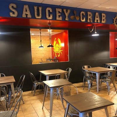 Saucey Crab    21754 W. Eleven Mile Rd., Southfield; 248-728-4444 | 21639 Eight Mile Rd., Detroit; 313-693-4631; sauceycrabs.com     Bags at Saucey Crab range from $15 for black mussels and crawfish to $41 for king crab. Meals include corn, potatoes, and chicken sausage. Customers can pick their flavor of sauce or spice, with options like garlic butter, lemon pepper, jerk seasoning, and Saucey Way &#151; the restaurant&#146;s signature sauce that&#146;s a closely guarded secret.        Photo via Saucey Crab/Facebook