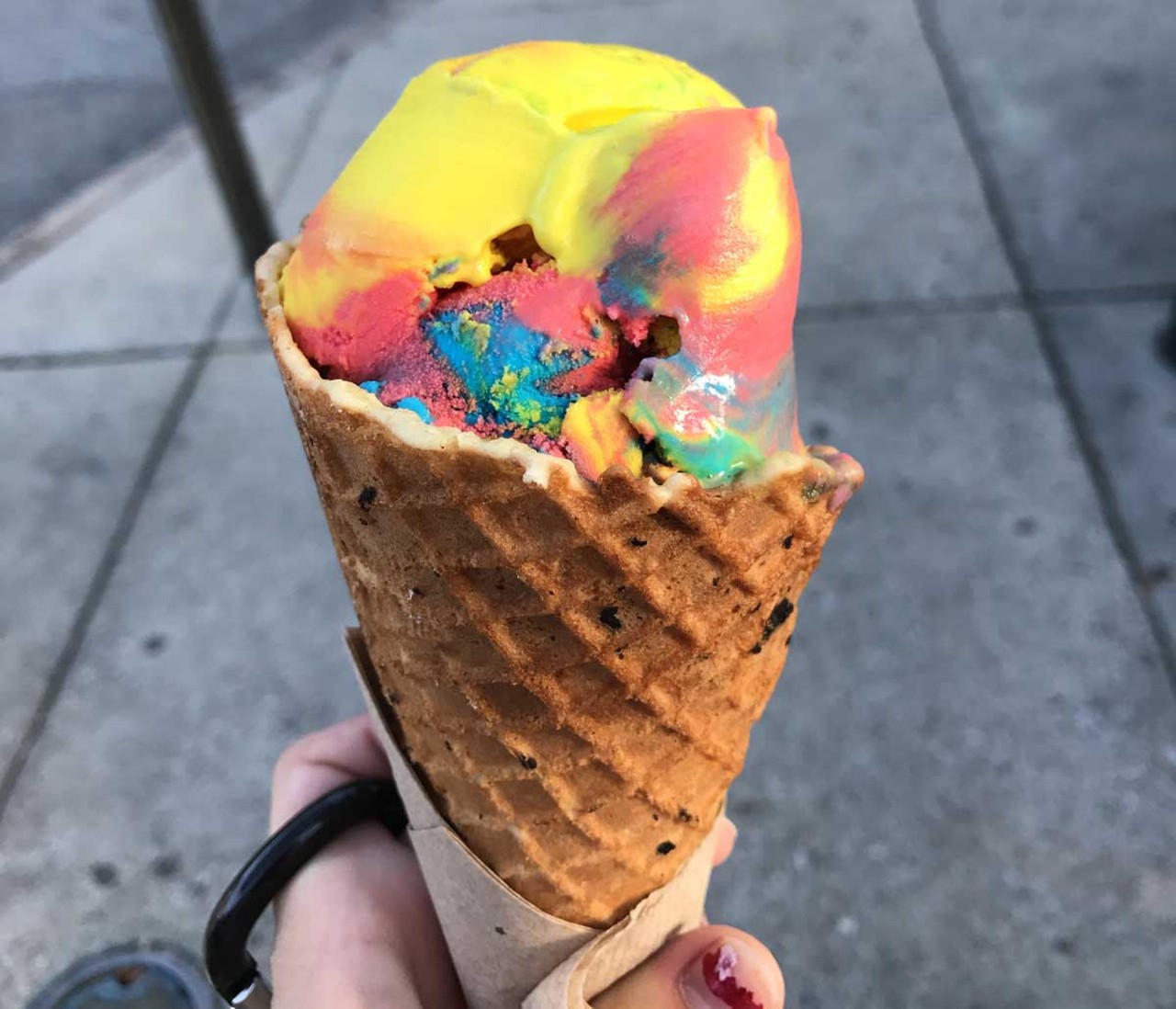 
Enjoy ice cream
While ice cream in the ice cold might not be the best idea, the winter is also a good time for comforting sweets. On days when it's not too freezing, head over to metro Detroit's essential ice cream shops that do business year-round.
