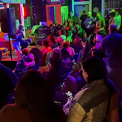 Friday Night LightsWhen: Feb. 16 from 8 p.m.-midnightWhere: Rock Local Entertainment Cafe, Highland ParkWhat: Local poets and musiciansWho: Hosted by Knologie, featuring Detroit performers Brizzl and Drizzy Dria, with sounds by DJ Swoo.Why: The event is part of a week-long music, art, and poetry conference MAPCON hosted by Jewels of Detroit, inspired by the group’s summertime MAP Fest.