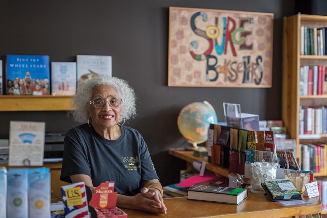 Source Booksellers
4240 Cass Ave., # 105; 313-832-1155; sourcebooksellers.com
Janet Webster Jones has been this local book store’s fearless leader for 32 years. A lifelong Detroiter, Jones started her business vending at local events and opened a brick-and-mortar shop in 2002. You can read more about Jones in our 2017 People Issue.