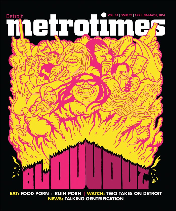 2014 Metro Times Blowout schedule