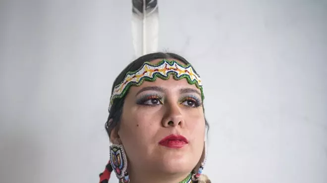 Anishinaabe artist and beadworker Hadassah GreenSky is one of the 2022 Kresge Artist Fellows.