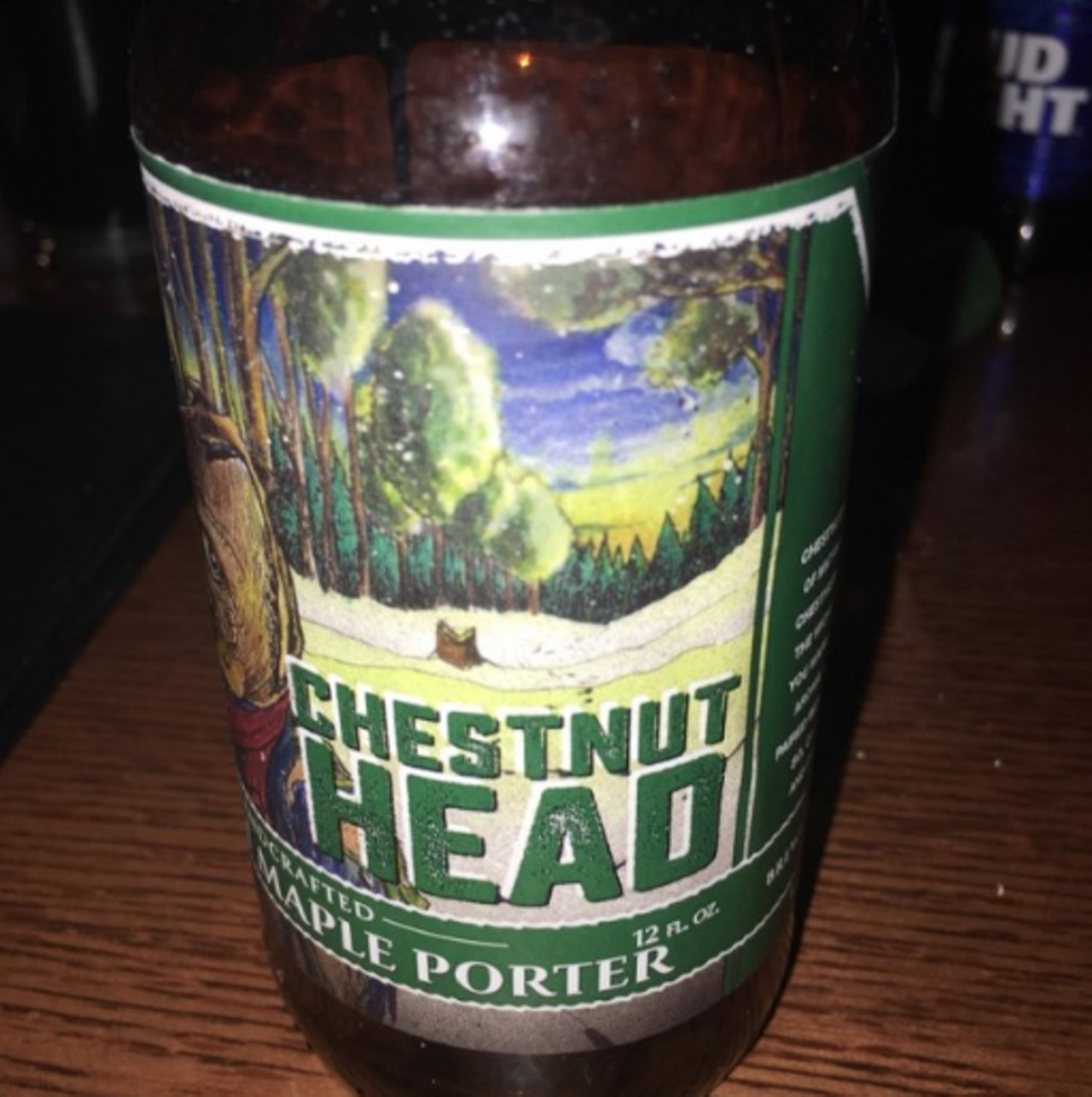 Roak Chestnut Head
Style: Chestnut Maple Porter
ABV: 6.8%
Inspired by Michigan winters of cracking Chestnuts and sitting by a warm fire, this chestnut maple porter is a great winter beer, plus it&#146;s brewed right in metro Detroit at Roak.