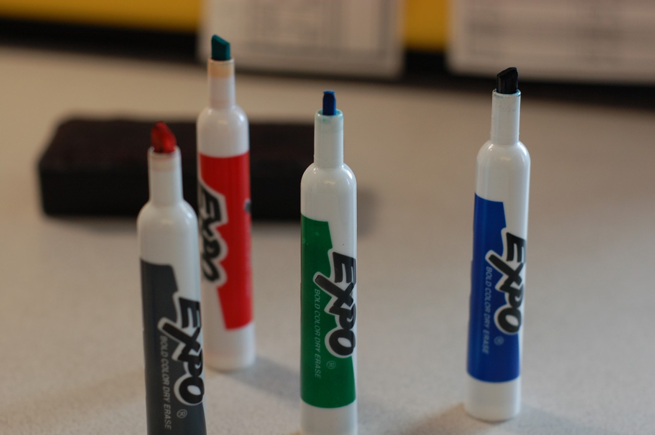 Switching up the marker colors. (Photo via Flickr user Ross Hermes)